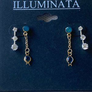 Illuminata Dangle Earrings, Set of Two